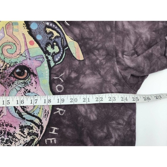 The Mountain Pit Bull Shirt Black Tie Dye Large Rainbow Size 2X 2013 Dean Russo - Picture 7 of 10